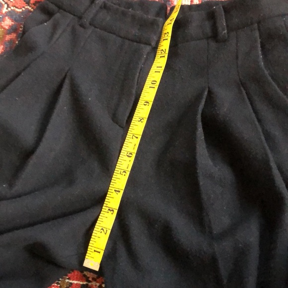 The Frankie shop Layton wool pleat pants black Medium - Picture 9 of 10